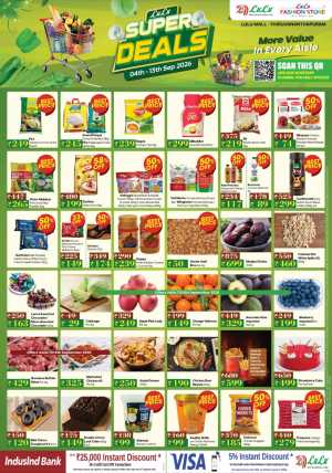 LuLu Thiruvananthapuram Offers & Super Deals flyer cover