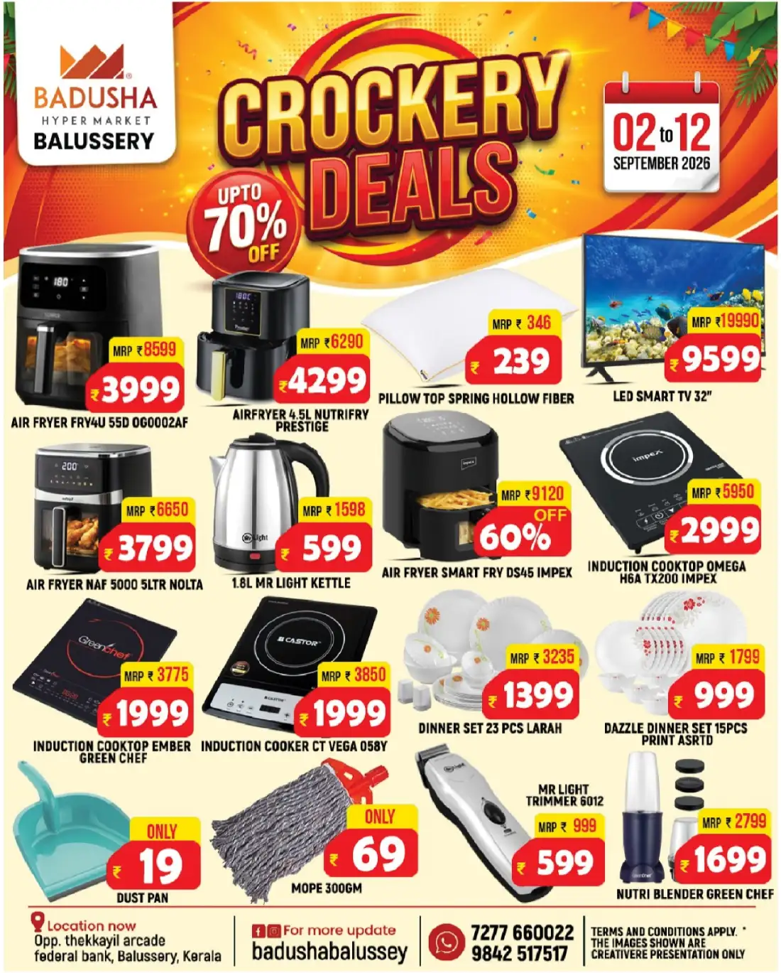 Badusha Hypermarket Balussery | Latest Offers & Deals page 2