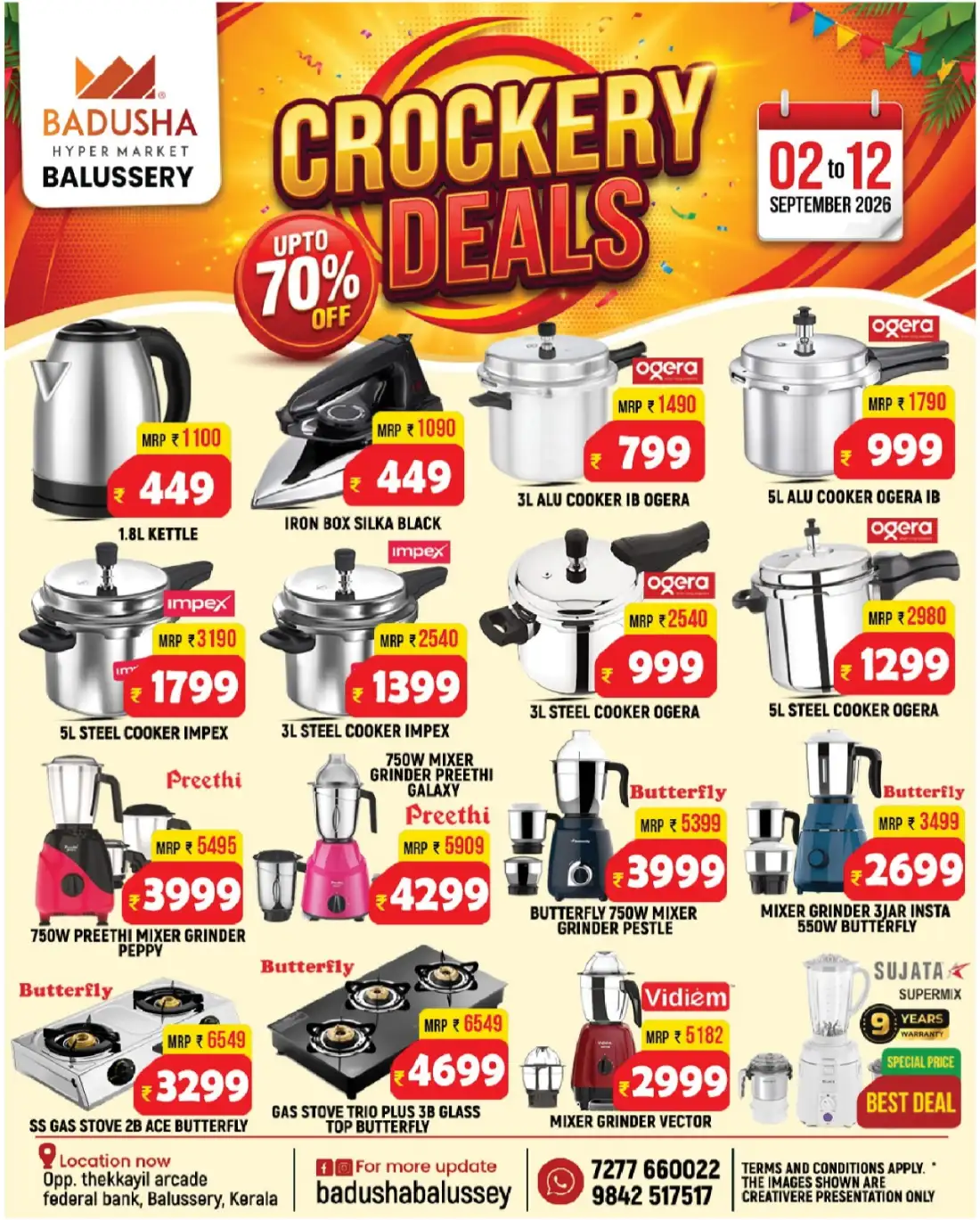 Badusha Hypermarket Balussery | Latest Offers & Deals page 3