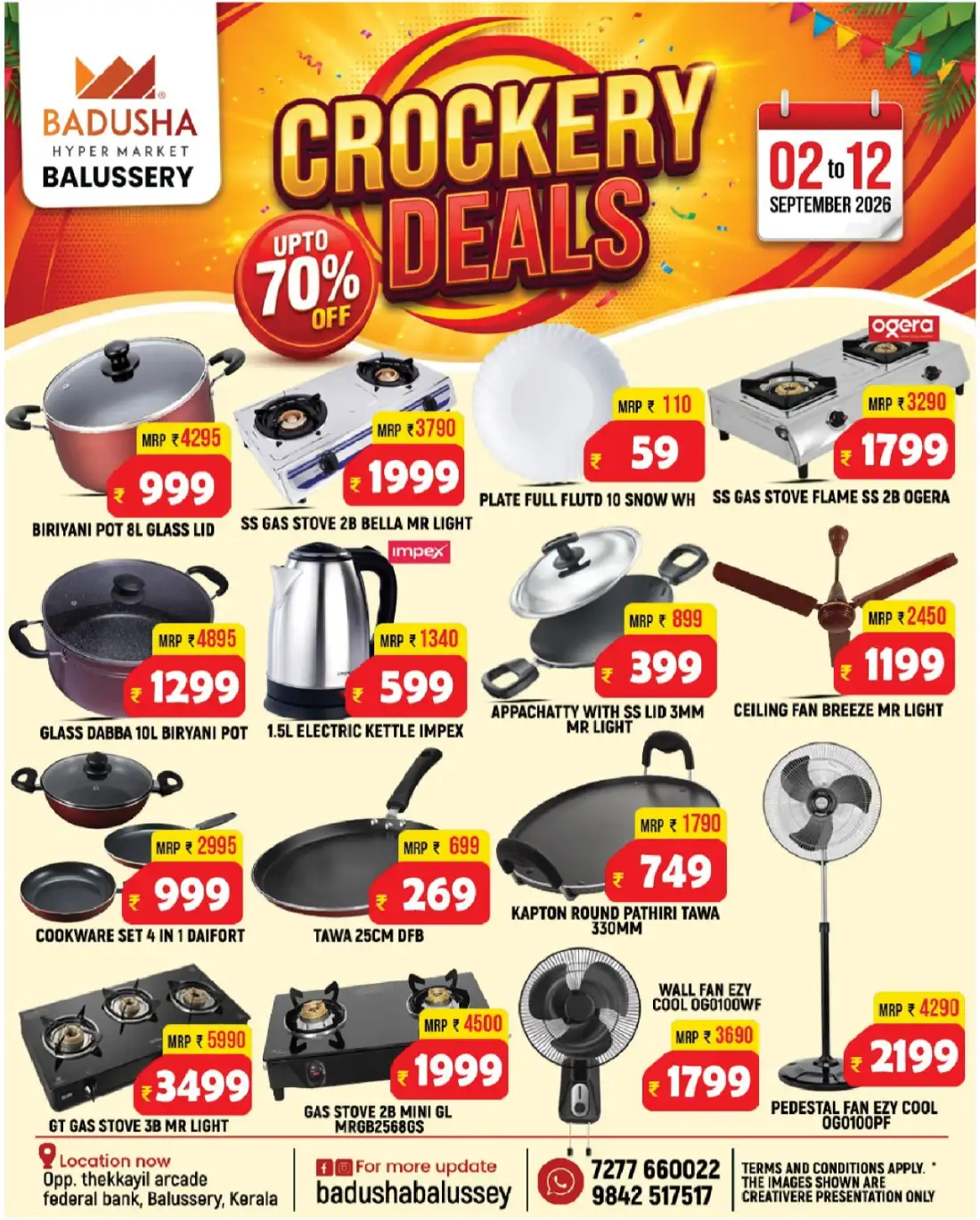 Badusha Hypermarket Balussery | Latest Offers & Deals page 4