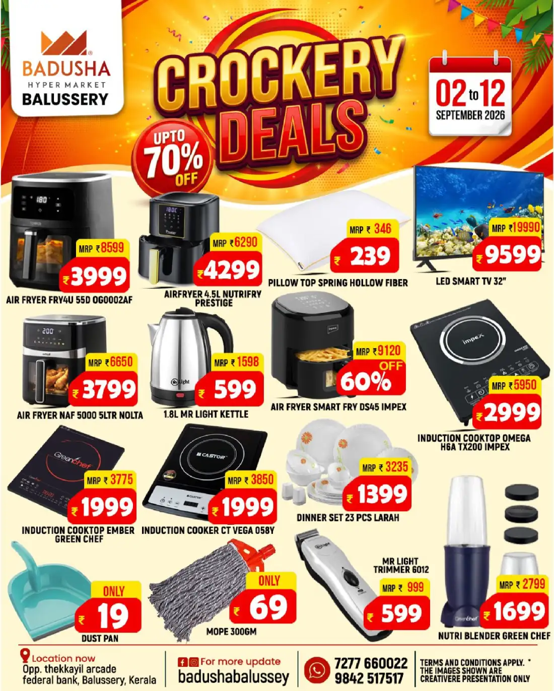 Badusha Hyper Market Balussery | Latest Offers & Deals page 10