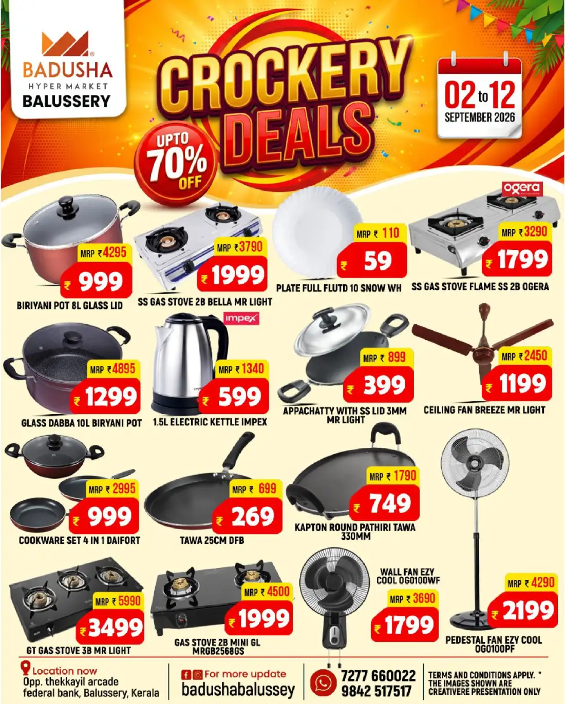 Badusha Hyper Market Balussery | Latest Offers & Deals page 11