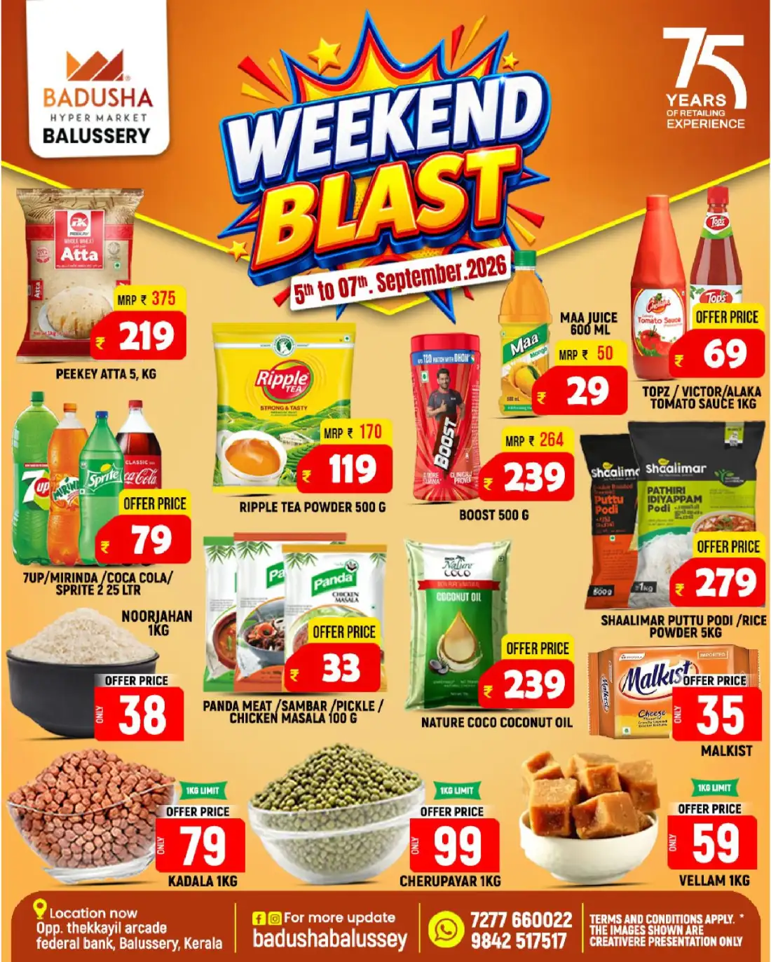 Badusha Hyper Market Balussery | Latest Offers & Deals page 6