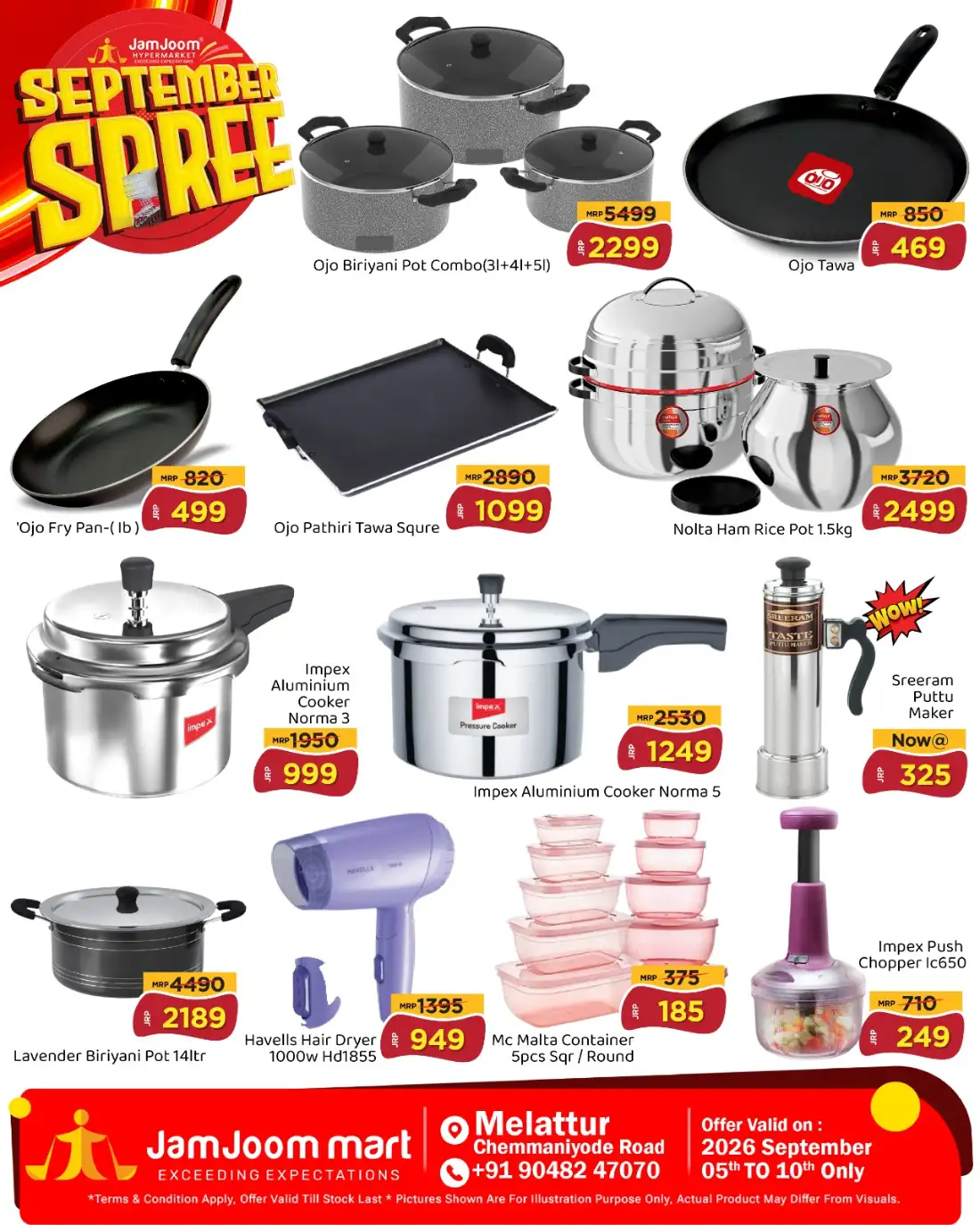 JamJoom Mart Melattur | September Spree Offers & Deals page 4