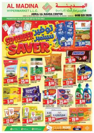 Al Madina Sharjah | Latest Offers & Deals flyer cover