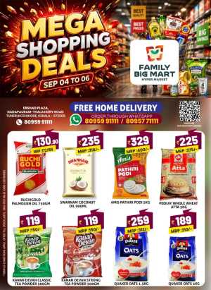 Family Big Mart Kozhikode | Latest Offers & Deals flyer cover