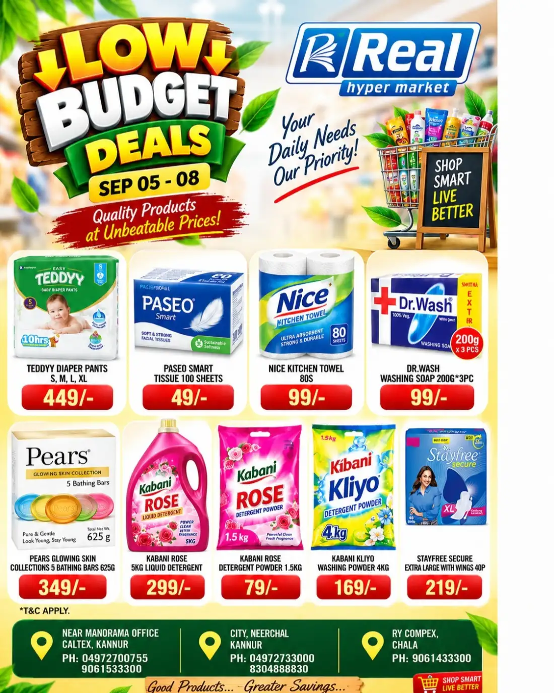 Real Hypermarket Kannur | Low Budget Deals page 6