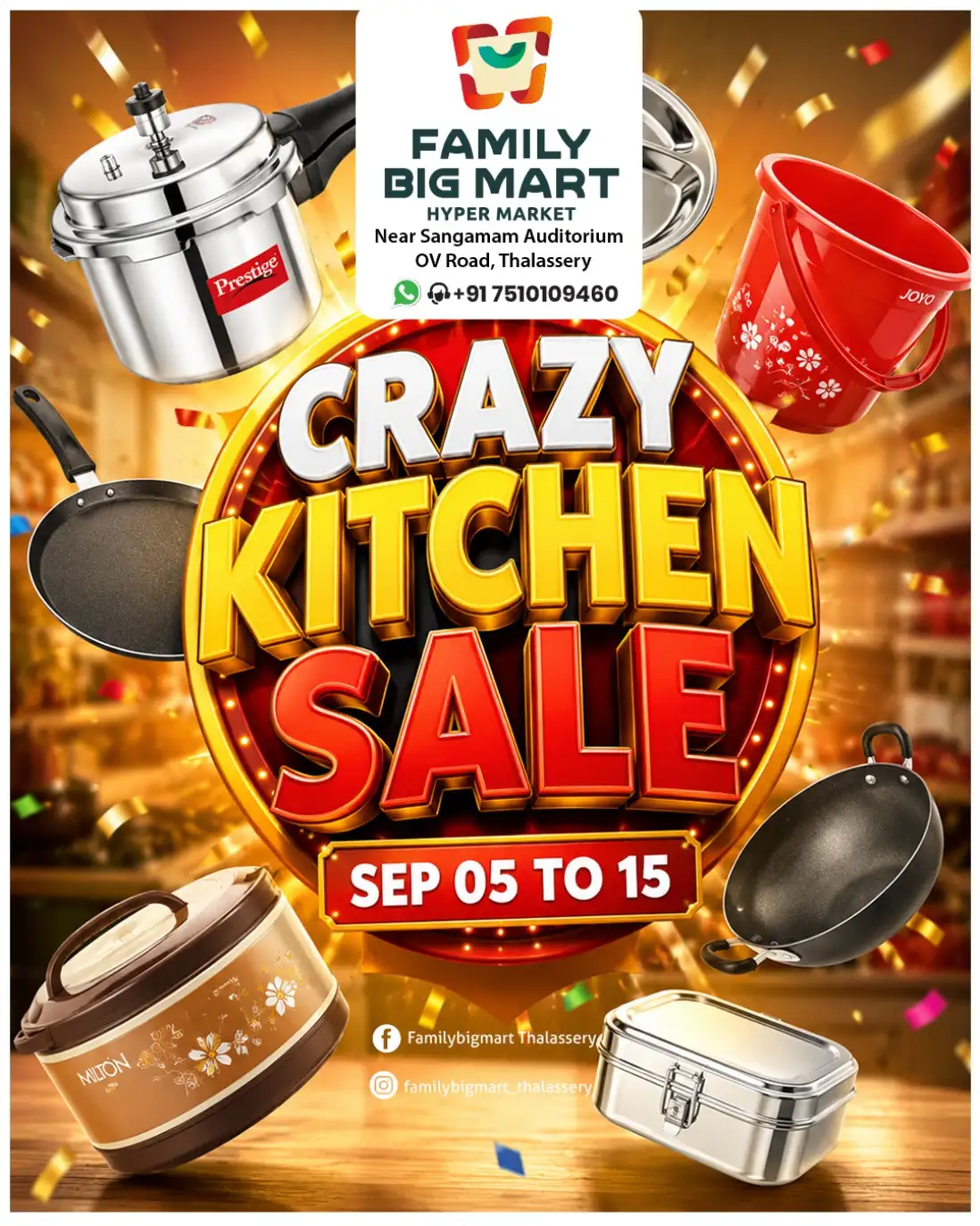 Family Big Mart Thalassery | Kitchen Sale Offers page 1