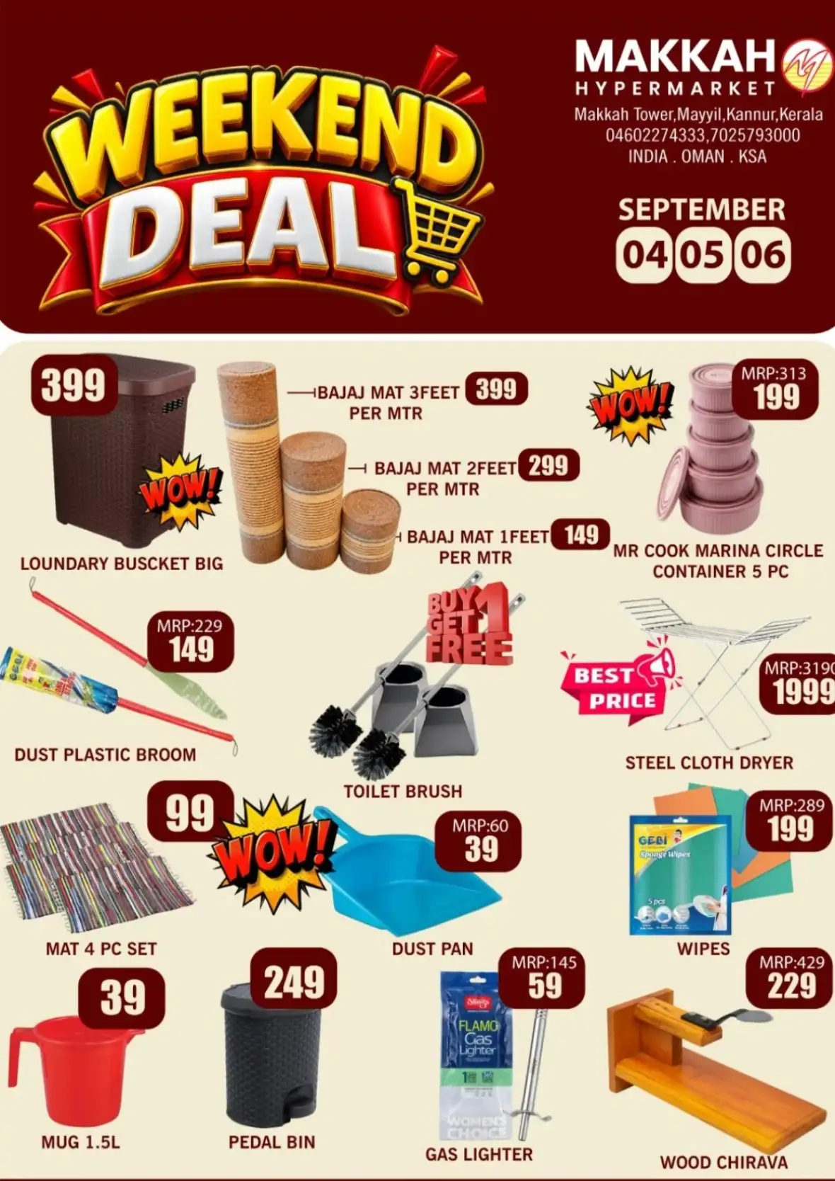Makkah Hypermarket Kannur Latest Offers & Top Deals page 9