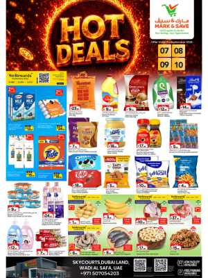 Hot Deals | Mark & Save September Offers flyer cover