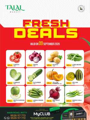 Fresh deals flyer cover