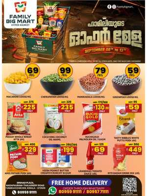 Family Big Mart Offers | Super Sale Deals flyer cover