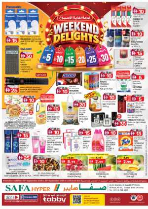 Weekend Delights | Deals From AED 5 flyer cover