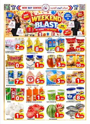 Weekend Blast Big Savings Deals flyer cover