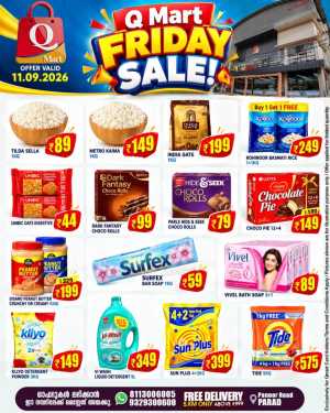 Friday sale flyer cover