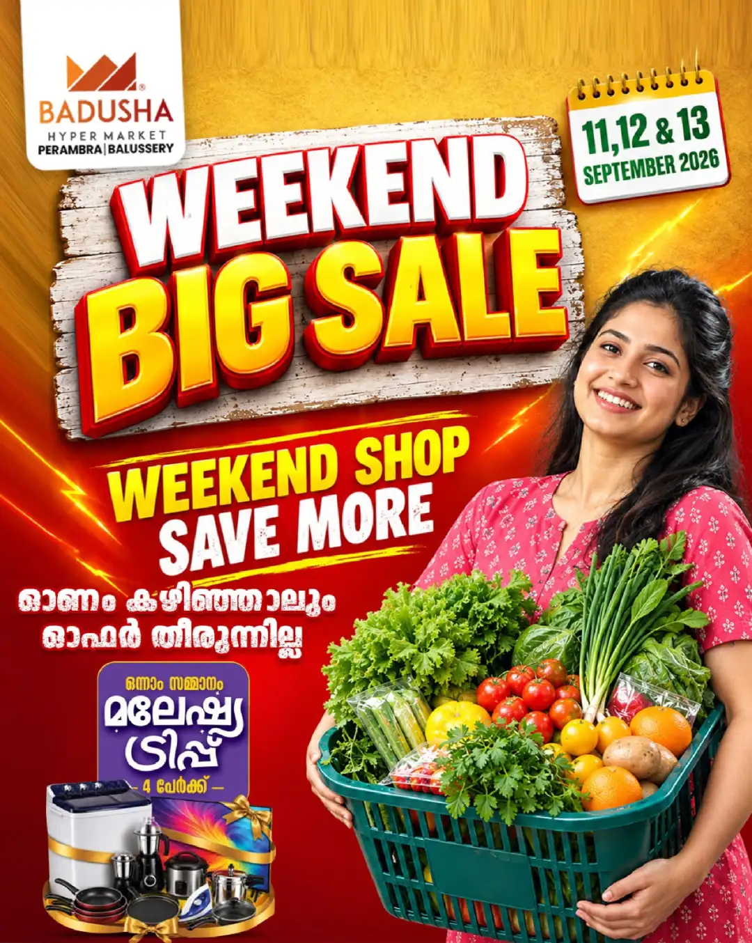 Badusha Hypermarket Weekend Big Sale Offers page 1