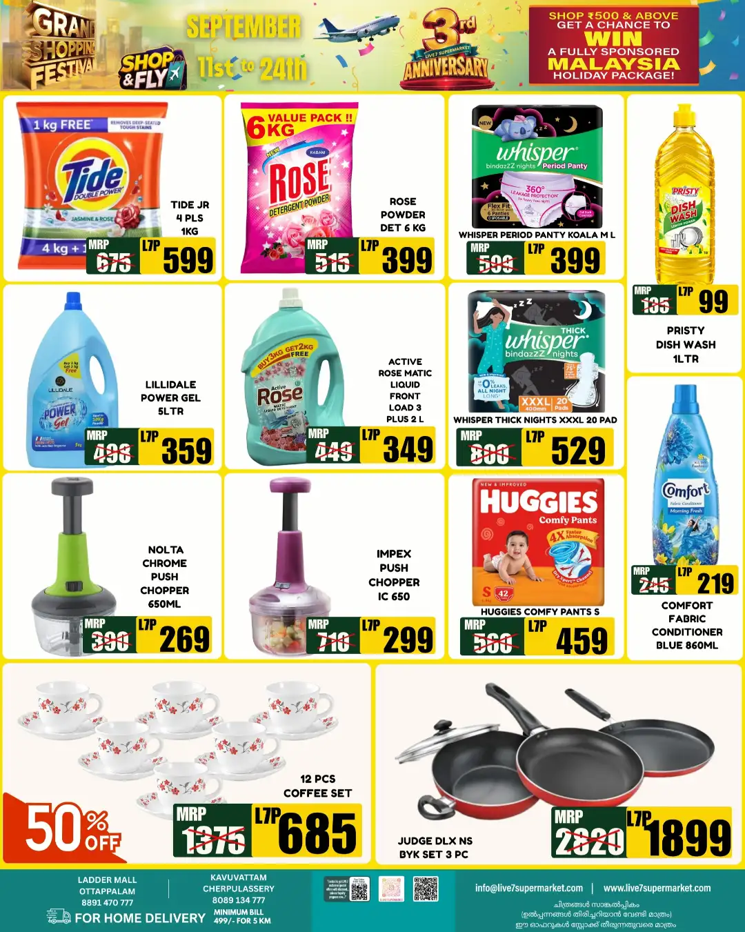 Live 7 Supermarket Anniversary Offers page 5