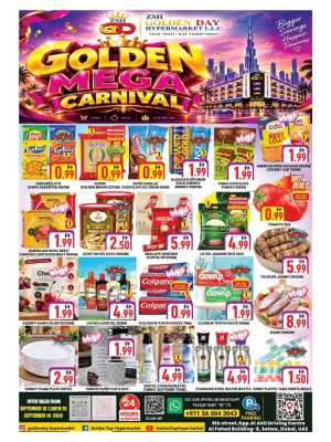 ZSH Golden Day Hypermarket Carnival Offers flyer cover