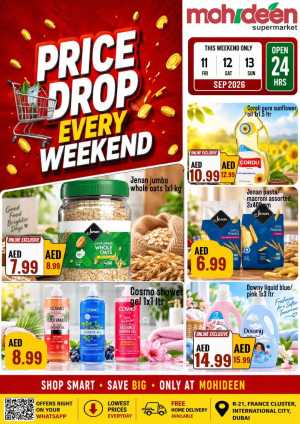 Mohideen Supermarket Weekend Price Drop Deals flyer cover