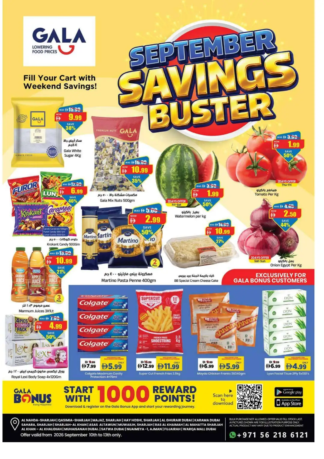 Gala Supermarket September Savings Buster Deals page 2