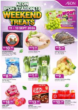 Weekend Treats – Fresh Food Deals flyer cover