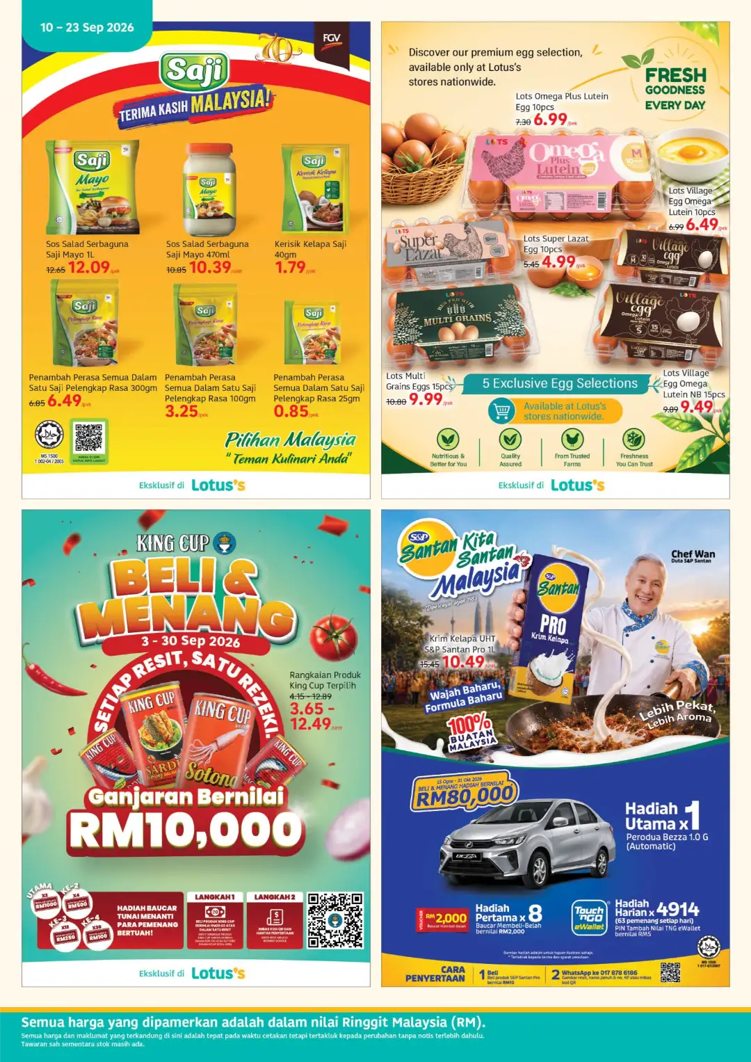 Lotus's Lebih Murah | Grocery & Home Offers page 20