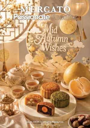 Mid Autumn Foodies | Mercato Catalog Offers flyer cover