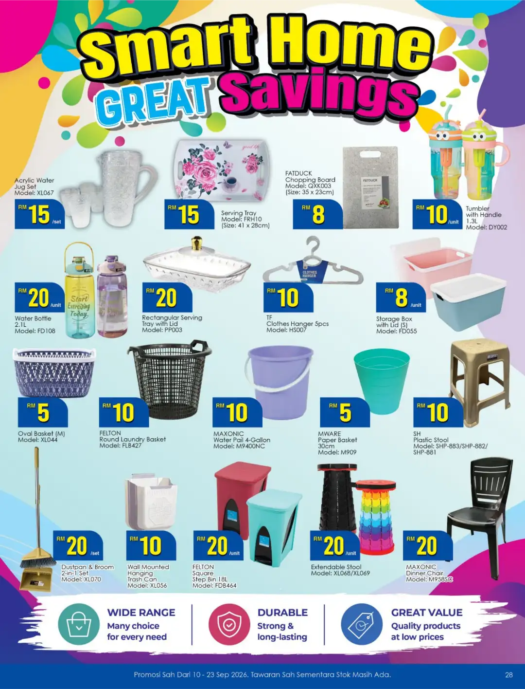 Spend Less Get More | TF Value-Mart Offers page 28