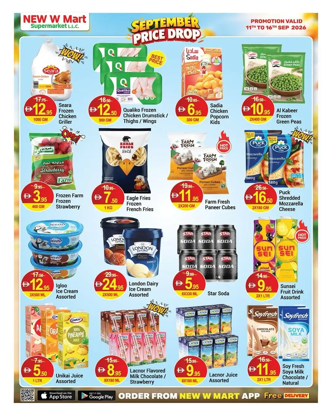 New W Mart Supermarket September Price Drop page 2