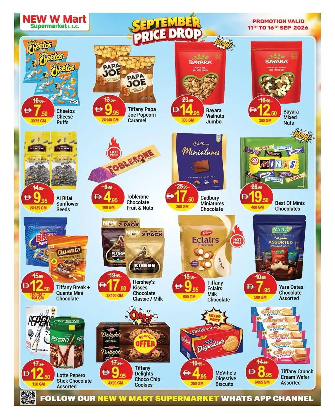 New W Mart Supermarket September Price Drop page 3