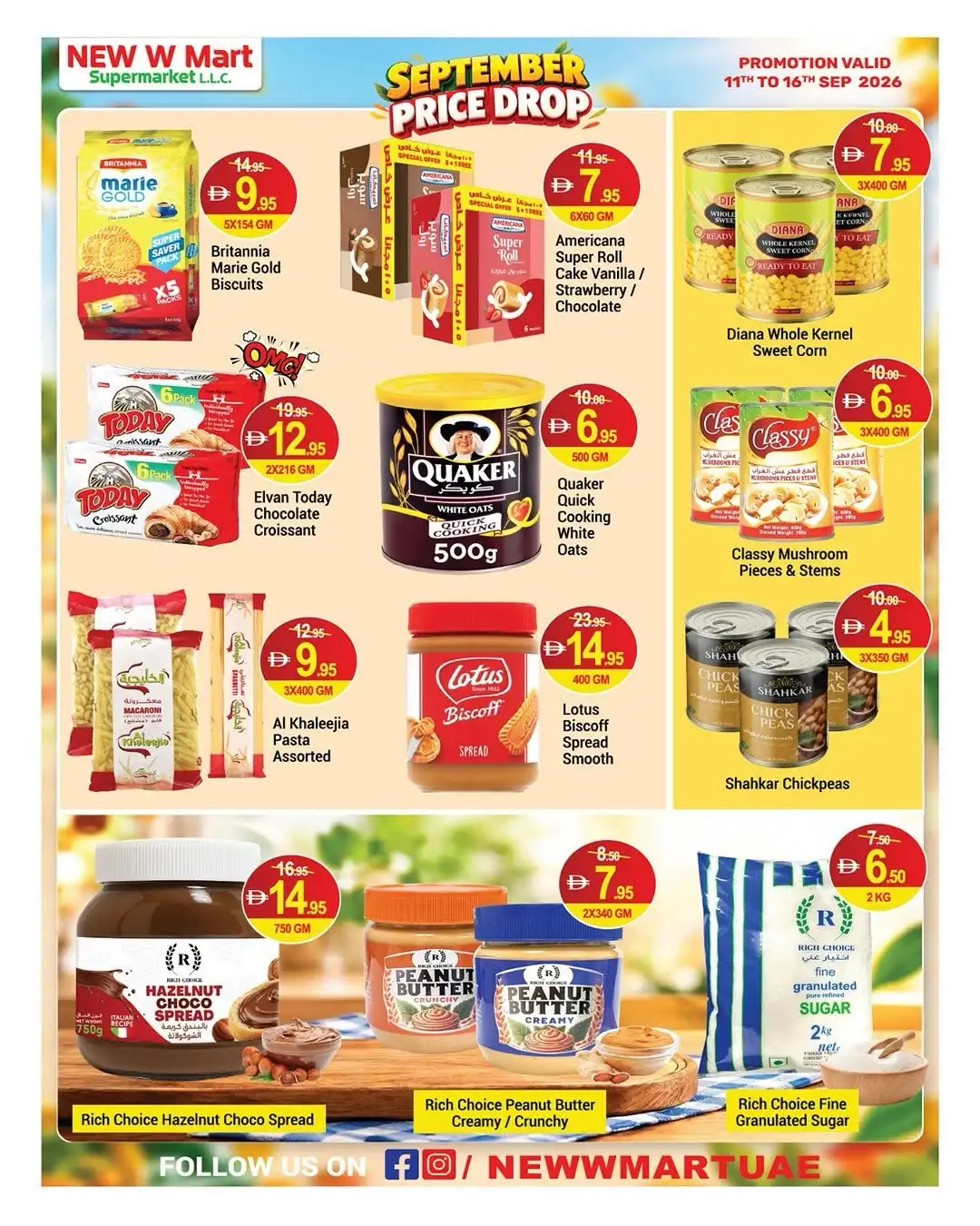 New W Mart Supermarket September Price Drop page 4
