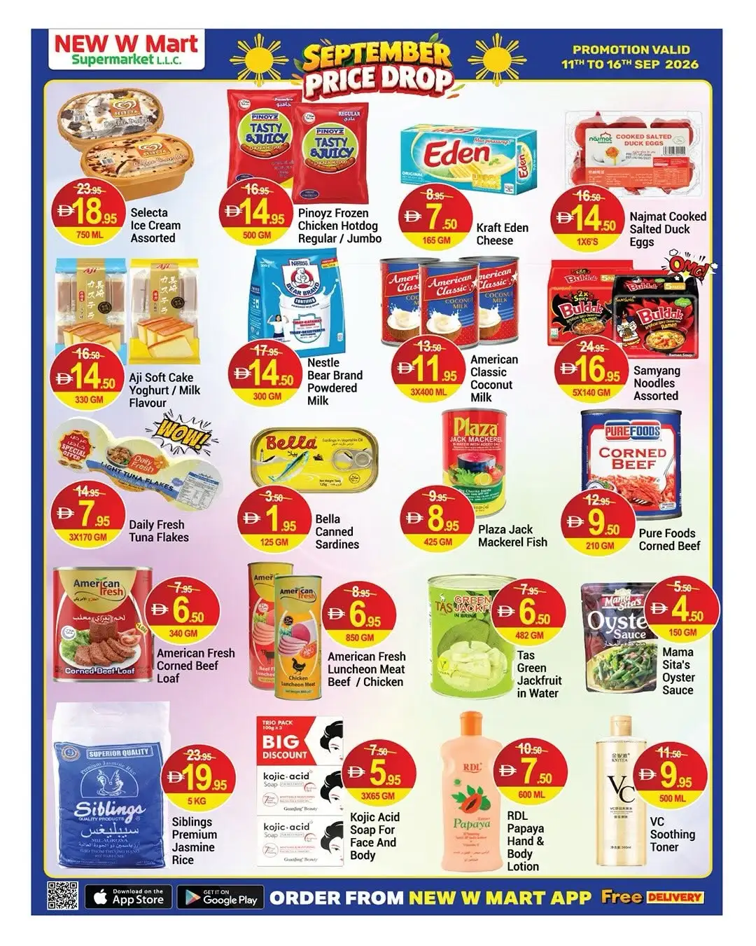 New W Mart Supermarket September Price Drop page 7