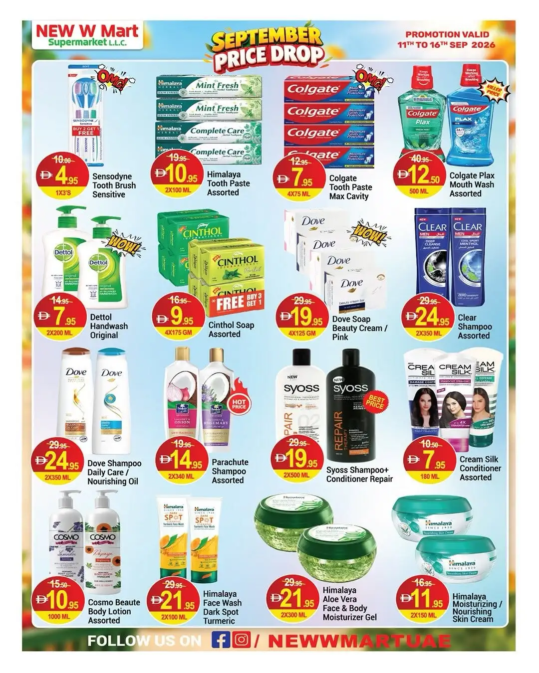 New W Mart Supermarket September Price Drop page 8
