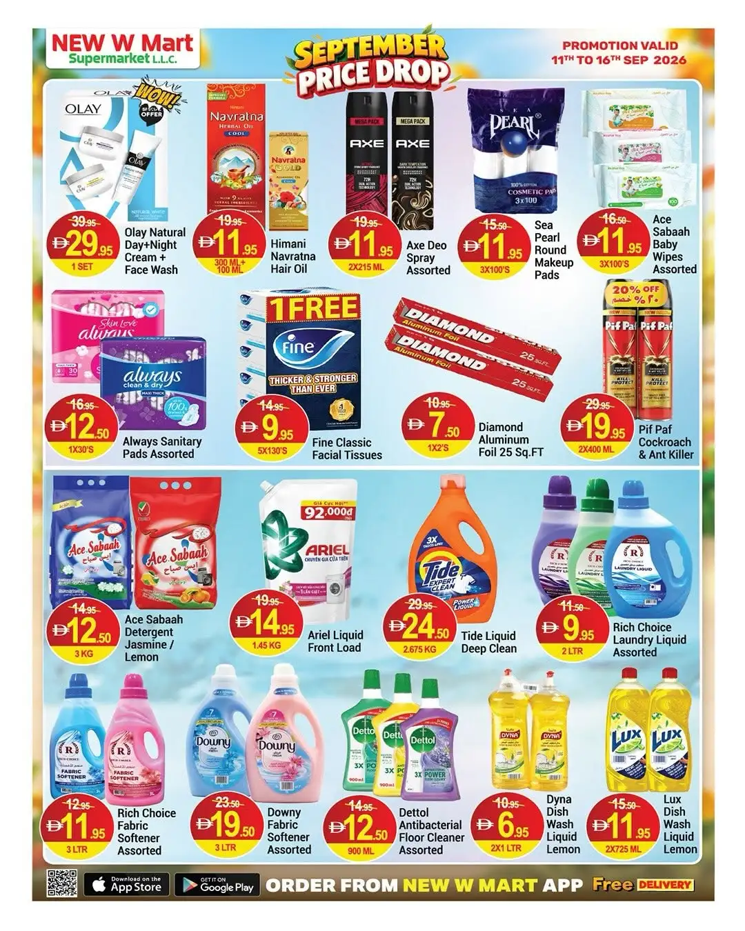 New W Mart Supermarket September Price Drop page 9