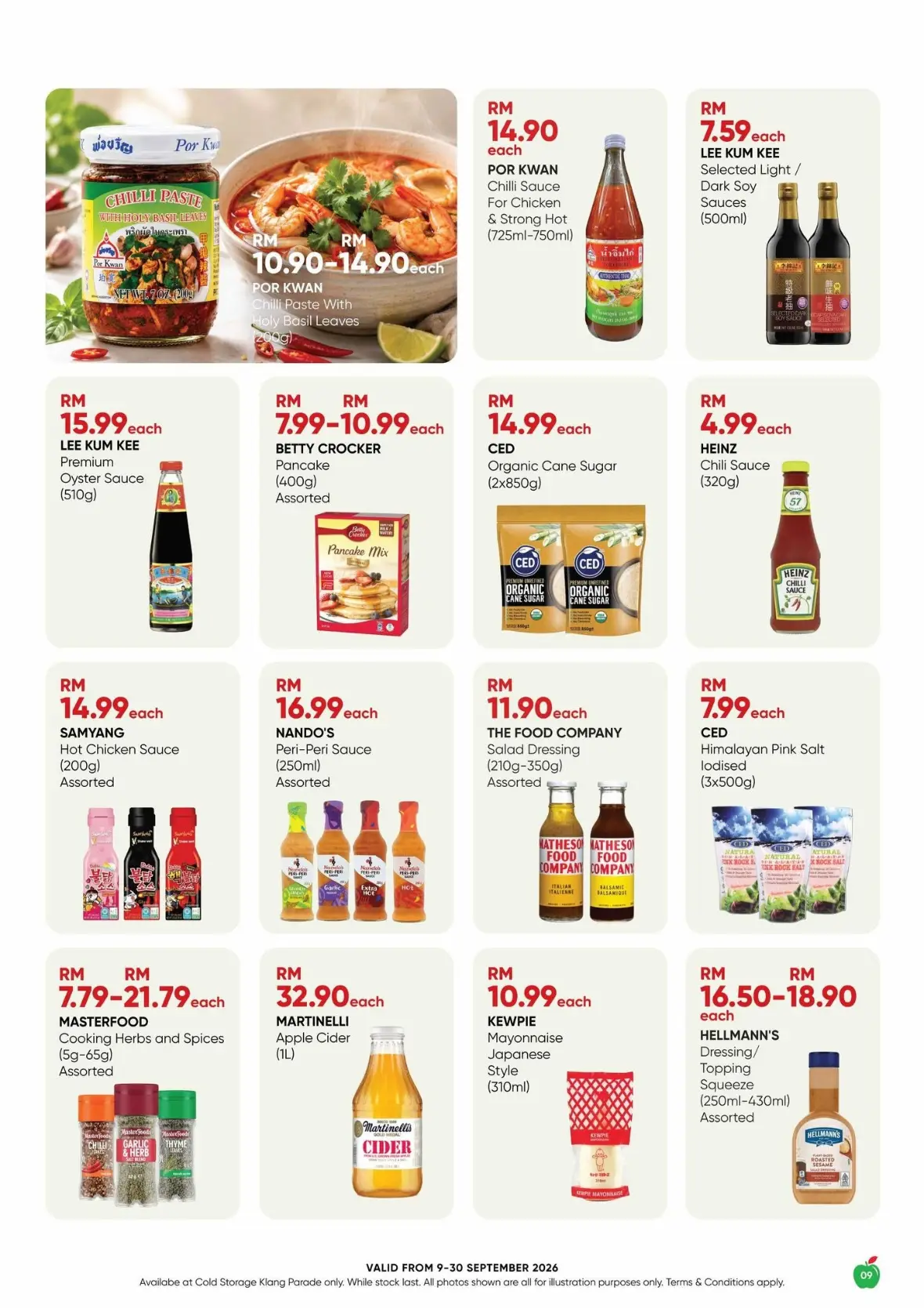 Passionate Foodies Catalogue & Promotion page 9