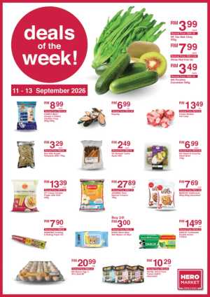 Deals of the Week Catalogue & Promotion flyer cover