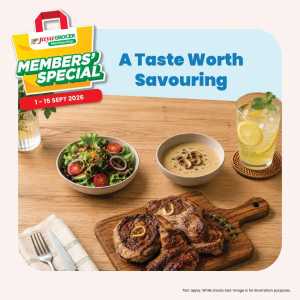 Members’ Special Promotion | A Taste Worth Savouring flyer cover