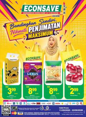 Econsave Promotion | Save More on Groceries flyer cover