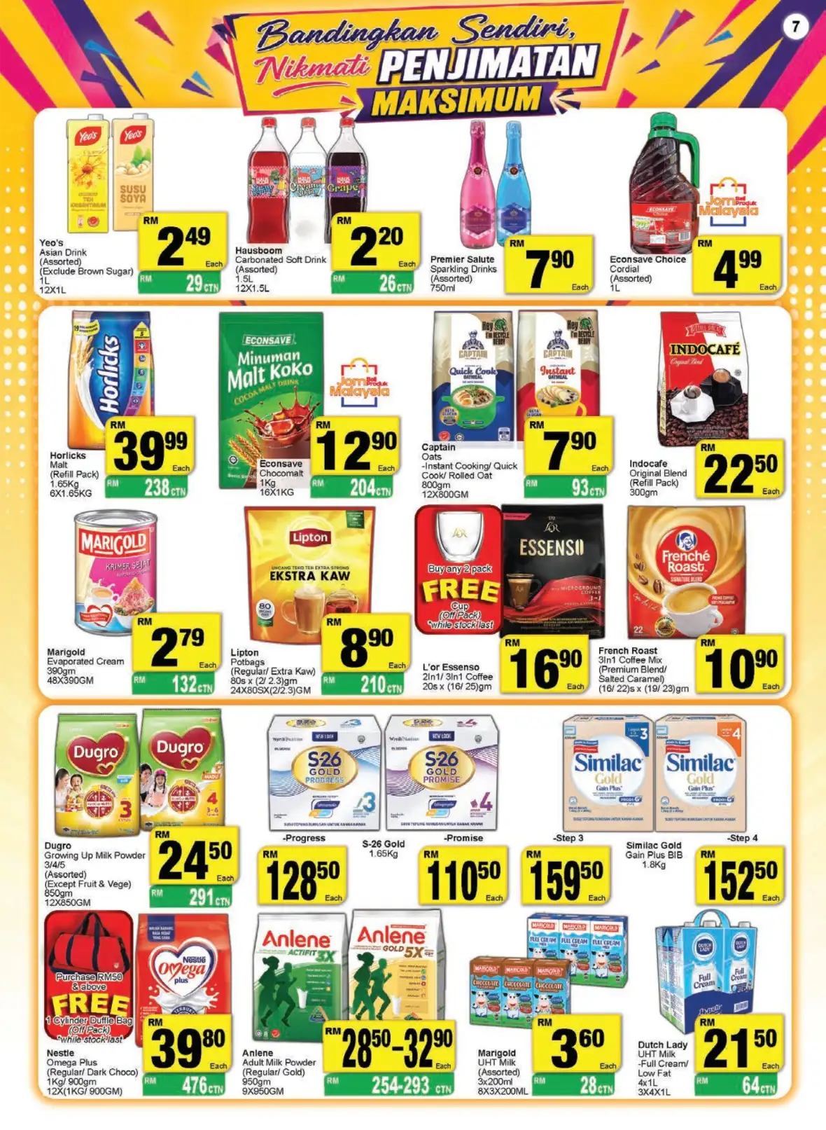 Econsave Promotion | Maximum Savings page 7