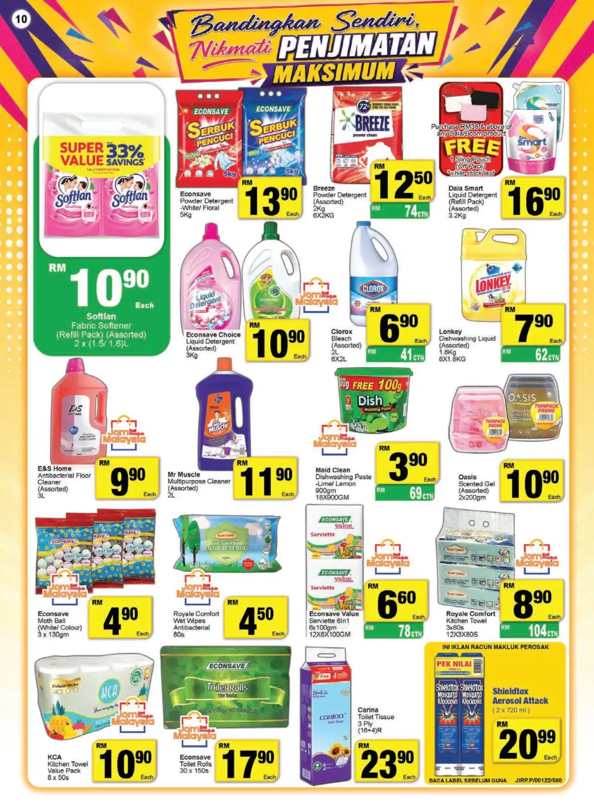 Econsave Promotion | Maximum Savings page 10
