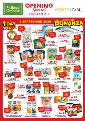 Opening Special | Buy 1 Free 1 Deals flyer cover