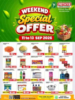 Weekend Special Offers | Save Up to 60% flyer cover