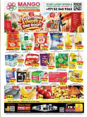 Mango Hypermarket Everything Under One Roof flyer cover