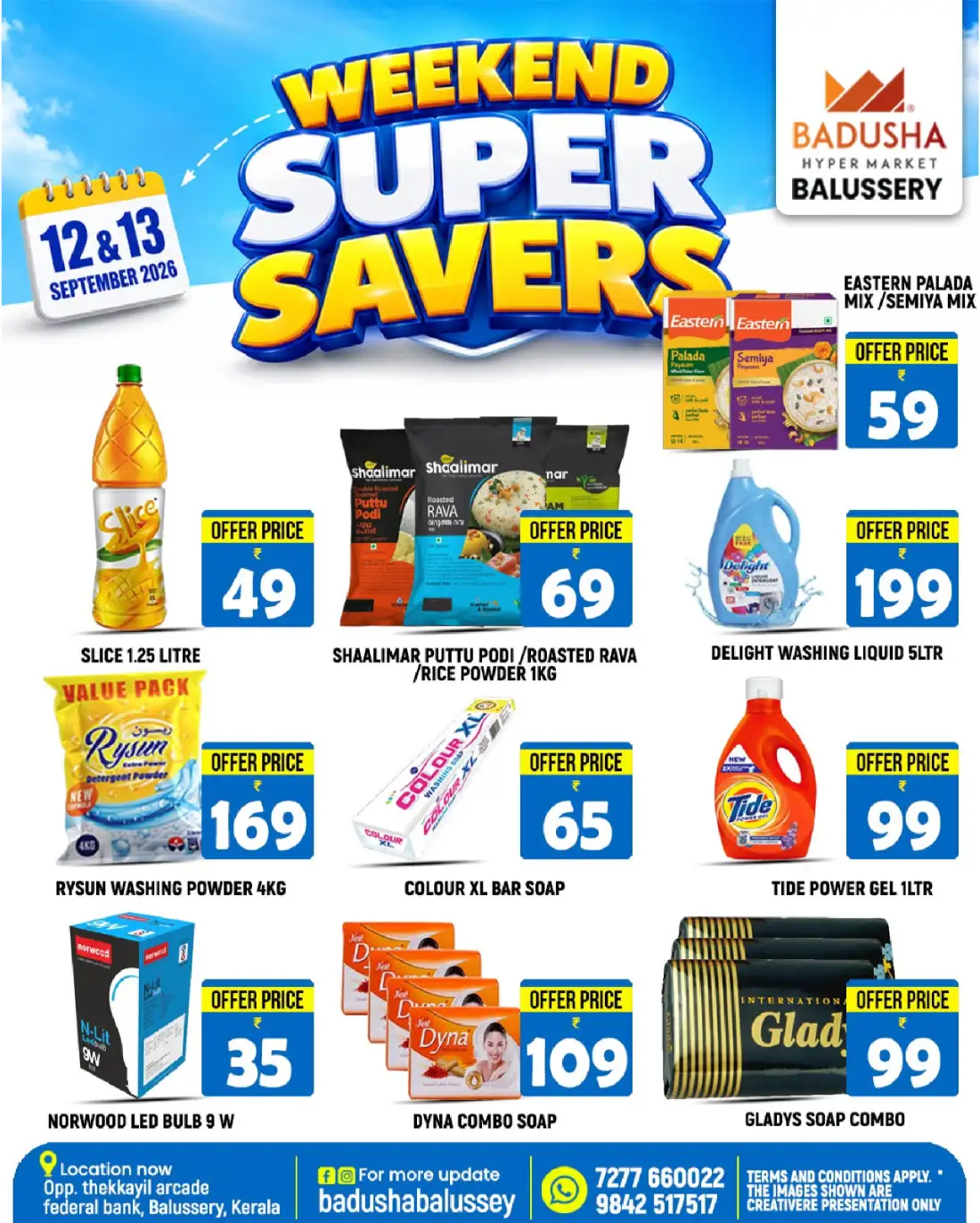 Badusha Hypermarket Weekend Deals page 9