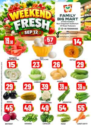 Fresh deals flyer cover