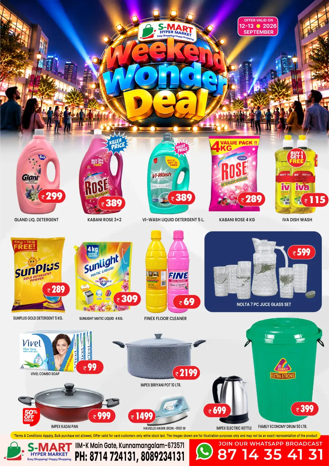 S-Mart Hypermarket Weekend Wonder Deals page 1