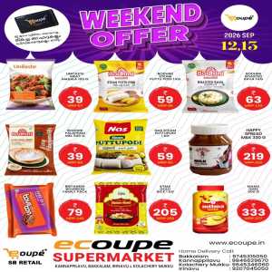 Weekend offer flyer cover