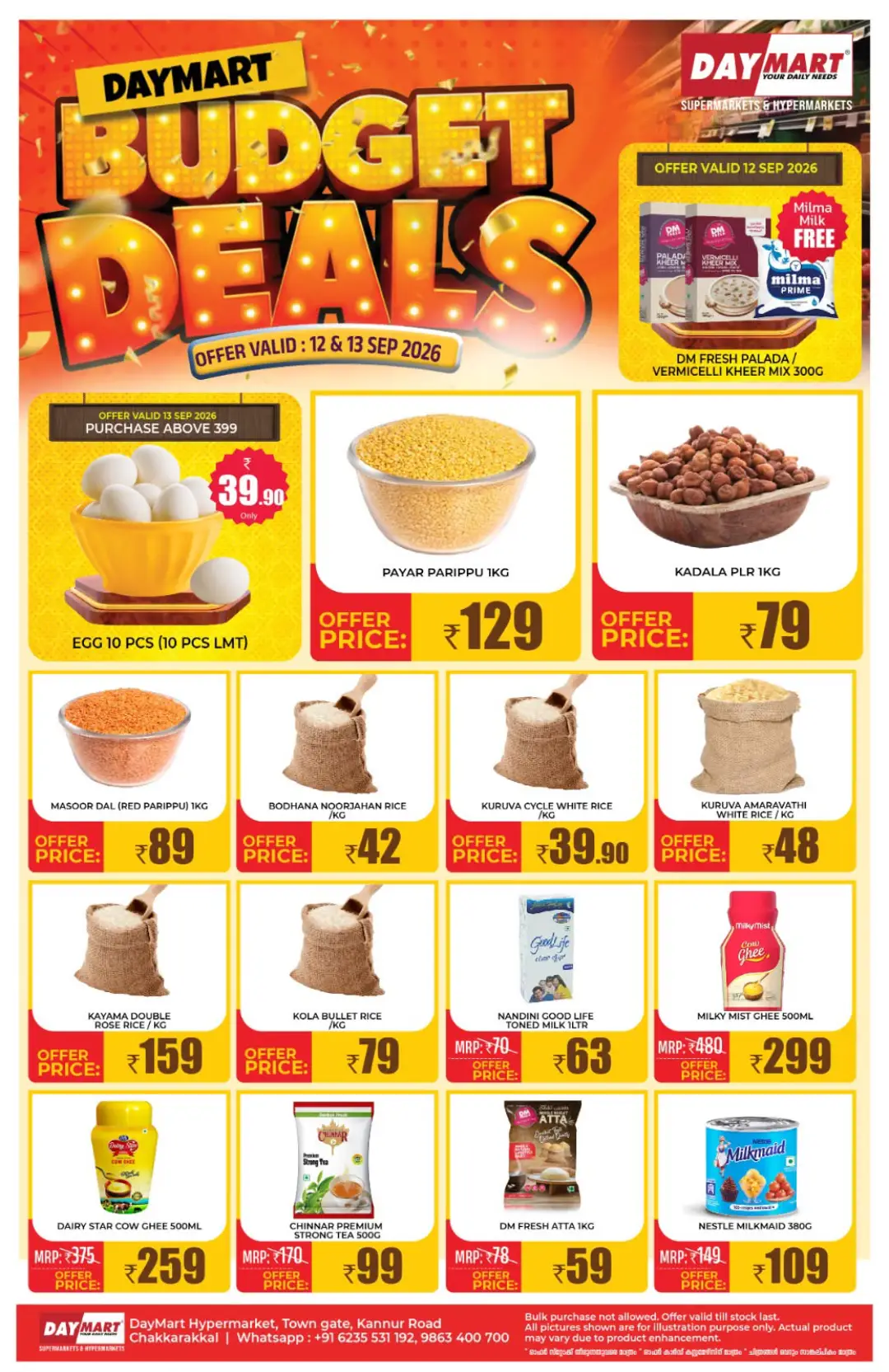 Daymart Chakkarakkal | Budget Deals & Offers page 1