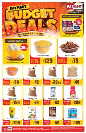 Daymart Chakkarakkal | Budget Deals & Offers flyer cover