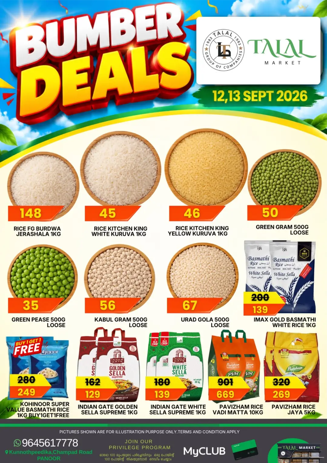 Talal Market Panoor | Bumber Deals & Offers page 1